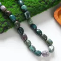 17x12mm Natural Aventurine Agate Irregular Rectangular Loose Beads DIY Jewelry Craft - India Agate