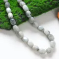 Natural stone rectangular bead DIY jewelry making accessories loose beads strand 17x12mm - Labradorite