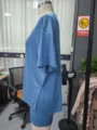 Monokromo casual set sport me kontomaniko kai sortsa gia gynaikes to kalokairi. - S / Πάνω και Κάτω / Πλάγια Όψη