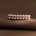 Korean style pearl rhinestone hair clip spring barrette elegant women hair accessories - Champagne