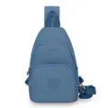 Borsa a tracolla blu multifunzione da donna zainetto casual petto per viaggi quotidiani. - Blu zaffiro