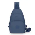 Zaino monospalla blu versatile borsa da petto casual per donne viaggio quotidiano - Blu scuro