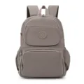 Zaino da viaggio casual da donna leggero in tessuto oxford multistrato grigio chiaro - 31*17*40 / grigio viola