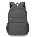 Zaino da viaggio grigio scuro multi-tasca, zainetto leggero per laptop per studenti e tempo libero. - Grigio scuro