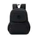 Zaino casual da viaggio in nylon nero con tasche multiple per donna lavoro quotidiano - 31*17*40 / Nero