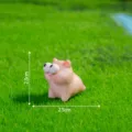 Simpatica mini statuetta di maiale in resina giocattolo cartone animato variante - Maiale Opaco