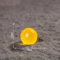 Miniatura sfera in resina luminosa accessorio per micro paesaggio fai da te e decorazione - Lucido Luminoso Luna