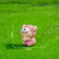 Cute cartoon zodiac monkey resin miniature figurine for DIY desktop and car ornament decor - Matte Monkey