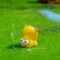Cute resin cartoon character miniature figurine, small desktop car ornament DIY decor variant - Matte Rooster