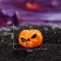 Halloween mini pumpkin figurine spooky 3D printed party decor DIY ornament 3.2cm wide - Large Orange - Pumpkin 5