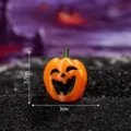 Halloween 3D printed cute pumpkin ornament desktop decoration party DIY miniature accessory - Small Orange - Pumpkin 7