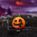 Mini Halloween quirky pumpkin figurine variant, orange craft accessory for party decor 2cm - Small Orange - Pumpkin 1