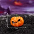 Mini Halloween pumpkin figurine, funny 3D printed orange ornament for party decor and DIY. - Small Orange - Pumpkin 5