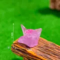 Mini rosa Harz Origami Kranich Blume DIY Schmuck Zubehör Tisch Auto Mini Dekoration - Glänzende Lila Narzisse