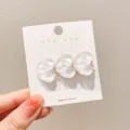 Translucent acrylic heart hair clip cute side bangs pin Korean style hair accessory for daily wear - 3# White Heart