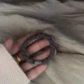 Dark grey braided hair tie, elastic rubber band for women, elegant daily styling hair accessories. - Grey Marble