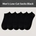 Chaussettes basses noires pour hommes, socquettes en coton respirantes pour un usage quotidien. - Taille unique / Noir