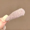 Jolie pince à cheveux rose en strass étincelant pour coiffure mignonne, bel accessoire. - Goutte d'Eau Solide Rose Clair