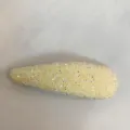 Shimmering rhinestone hair clip, crystal glitter BB clip for sweet daily hairstyles and bangs. - Solid Drop - Light Yellow