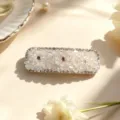 Exquisite rhinestone crushed crystal hair clip detail shot, elegant daily hair accessories. - White Rhinestone Hair Clip