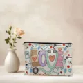 Verpleegkundige make-up tas rits cosmetische etui schattige medische briefpapier opbergtas. - Medische Liefde