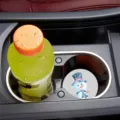 Christmas car cup coaster with cute snowman design, absorbent anti-slip mat for auto interior. - Snowman Style 04 (7cm04) / Style 01