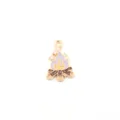 Cute camp fire enamel metal charm pendant DIY jewelry making accessories lightweight design - Small Bonfire
