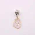 Crown Owl Charm Bead Alloy Enamel Pendant DIY Jewelry Making Bracelet Access - Crown Owl