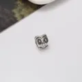 Antiksilber Eule Charm Perle fuer DIY europaeische Armbaender Schmuckherstellung Zubehoer. - Eule / Antiksilber