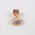 Goldlegierung Schloss Anhänger DIY Armband Halskette Schmuck Zubehör Variante Modell - Friedensschloss Ruyi Schloss / Roségold