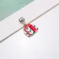 Weihnachtsgeschenk Metalllegierung Oeltropfen Anhaenger DIY Schmuck Accessoire niedlich festlich - Geschenkbox