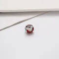 Christmas charm bead alloy enamel Santa design DIY jewelry accessory for bracelet necklace. - 6