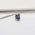 DIY Christmas Gift Box Charm Bead Alloy Blue Enamel Large Hole Bead Jewelry Accessory - 11