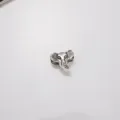 Antiksilber Elefantenkopf Großes Loch Perle Charm für DIY europäische Bettelarmbänder. - Elefantenkopf / Antiksilber