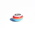 Colorful striped resin large-hole bead DIY bracelet accessory glass charm variant. - Colorful Stripes 6