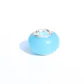 Perlina grande foro fotosensibile UV colore mutevole braccialetto DIY accessorio - Blu lago
