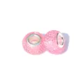 Rosa Strass Harz grosse Loch Charm Perle fuer DIY Schmuck und Armband Zubehoer. - Rosa