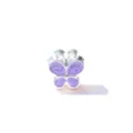 Pandora Stil lila Schmetterling Emaille Anhänger DIY lose Perle Schmuck Zubehör 1 Stk - 9