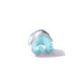 Pandora Stil Silber Emaille Charm Perle hellblau Herz grosses Loch DIY Schmuck Zubehör - 13
