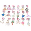 Legierung Emaillierte DIY Charms Anhänger Sortiment mit Motiven für Schmuckherstellung. - Stil 21