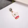 Christmas Mitten Enamel Charm Snowflake Alloy DIY Jewelry Accessory Pendant Variant - Christmas Glove