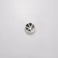 DIY Legierung Großlochperle Charm Retro Silber Abstandshalter Schmuckzubehör Armband - Hohle Baumform / Antiksilber