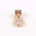 Golden alloy fortune bag charm pendant DIY bracelet necklace jewelry accessory 1pcs - Lucky Bag Ingot