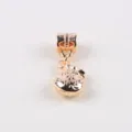 Rose Gold Money Bag Charm Pendant DIY Alloy Jewelry Accessory Bracelet Necklace Bead - Money Bag Style
