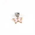 Rosa Schmetterling Anhänger Legierung DIY Schmuck Zubehör für Armband und Halskette - Rosa Schmetterling