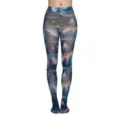 Weihnachten Winterwald Druck Thermotransfer Damen Strumpfhose hohe Taille Muster Stil - Einheitsgröße / Stil 15