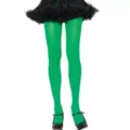 Medias verdes para fiesta de San Patricio, medias de disfraz festivas vibrantes para mujer. - Medias Verdes