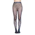 Weihnachten Schneeflocken Druck Damen Strumpfhose festliche Thermodruck Strumpfwaren - Einheitsgröße / Stil 13