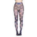Weihnachten Elch bedruckte Strumpfhose Damen festliche Strumpfhose Winter Beinbekleidung - Einheitsgröße / Stil 23