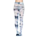 Damen Winter Schnee Wald Druck Strumpfhose modische elastische schlanke Passform Strümpfe - Einheitsgröße / Stil 29